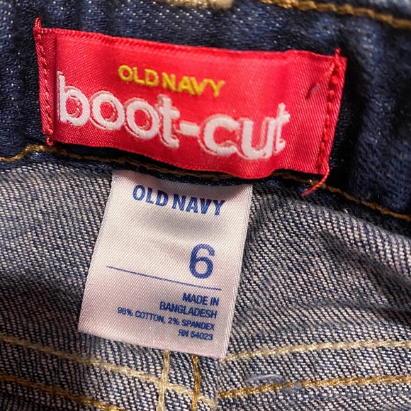 Girls Old Navy Boot Cut Jeans - Picture 6 of 7